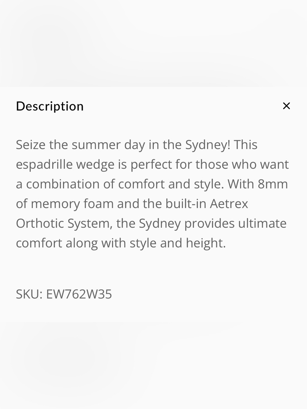 Aetrex Sydney Espadrille in Natural - Picture 6 of 7